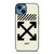 OFF WHITE LOGO iPhone 14 Case