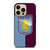 ASTON VILLA FC LOGO EPL 2 iPhone 14 Pro Max Case