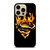 FIRE SUPERMAN LOGO iPhone 14 Pro Max Case