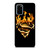 FIRE SUPERMAN LOGO Samsung Galaxy S20 Plus Case