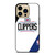 LOS ANGELES CLIPPERS NBA 2 iPhone 14 Pro Max Case