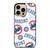 CHICAGO CUBS PATTERN iPhone 14 Pro Max Case