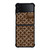 COACH PATTERN LOGO Samsung Z Flip 4 Case