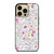 PINK COACH PATTERN LOGO iPhone 14 Pro Max Case