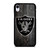 OAKLAND RAIDERS LOGO WOODEN iPhone XR Case
