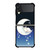 MOON BUNNY SLEEPING Samsung Z Flip 3 Case