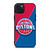DETROIT PISTONS LOGO 4 iPhone 15 Plus Case