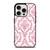 DAMASK PINK iPhone 15 Pro Case
