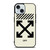 OFF WHITE LOGO iPhone 15 Case