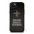 NEW ORLEANS SAINTS LOGO iPhone 15 Plus Case