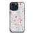 PINK COACH PATTERN LOGO iPhone 15 Pro Max Case