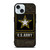 US ARMY MILITARY LOGO iPhone 15 Case