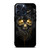 SKULL MELT ANGRY BLACK iPhone 15 Pro Max Case