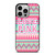 PINK VICTORIA'S SECRET iPhone 14 Pro Case
