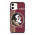 FLORIDA STATE SEMINOLES FSU LOGO 2 iPhone 12 Case