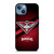 ESSENDON BOMBERS AFL LOGO iPhone 13 Case