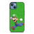 RUNNING LUIGI SUPER MARIO BROS iPhone 13 Case