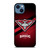 ESSENDON BOMBERS AFL LOGO iPhone 14 Case ESSENDON BOMBERS AFL LOGO iPhone 14 Case