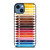 RITTER SPORT CHOCOLATE LIST iPhone 14 Case