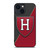 HARVARD CRIMSON FOOTBALL LOGO iPhone 14 Plus Case HARVARD CRIMSON FOOTBALL LOGO iPhone 14 Plus Case