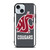 WASHINGTON STATE COUGARS ICON 2 iPhone 15 Case