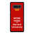 HARVARD UNIVERSITY SYMBOL Samsung Galaxy Note 8 Case
