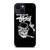 STUSSY SMOKE SKULL iPhone 14 Plus Case