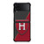 HARVARD CRIMSON FOOTBALL LOGO Samsung Z Flip 4 Case