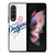 LA DODGERS LOGO MLB 3 Samsung Z Fold 3 Case
