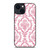 DAMASK PINK iPhone 14 Plus Case