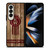 KENWORTH TRUCK LOGO WOODEN 3 Samsung Z Fold 4 Case