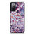 PURPLE CRYSTAL MARBLE PATTERN 2 Samsung Galaxy S20 FE Case
