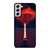 RED SPACE ALIEN Samsung Galaxy S21 FE Case