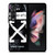 OFF WHITE LOGO 2 Samsung Z Fold 3 Case