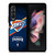 OKLAHOMA CITY THUNDER LOGO 2 Samsung Z Fold 3 Case