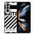 OFF WHITE LOGO 3 Samsung Z Fold 4 Case