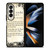 RULES OF THE DEATH NOTE 2 Samsung Z Fold 4 Case