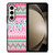 PINK VICTORIA'S SECRET Samsung Z Fold 5 Case