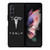 TESLA CAR LOGO Samsung Z Fold 3 Case