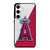LA ANGELS OF ANAHEIM LOGO 4 Samsung Galaxy S24 Case