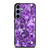 PURPLE CRYSTAL MARBLE PATTERN Samsung Galaxy S24 Plus Case