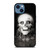 DATE SKULLS ILLUSION BLACK iPhone 14 Case