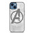 AVENGERS MARVEL LOGO iPhone 14 Case