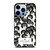 JAPANESE BLACK FLORAL KADE SPADE iPhone 13 Pro Max Case