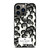 JAPANESE BLACK FLORAL KADE SPADE iPhone 13 Pro Case