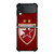 RED STAR FC LOGO Samsung Z Flip 3 Case