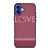 HELLO KITTY PINK LOVE 2 iPhone 16 Case