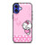 HELLO KITTY PINK LOVE iPhone 16 Case