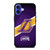 LOS ANGELES LAKERS LOGO 3 iPhone 16 Case LOS ANGELES LAKERS LOGO 3 iPhone 16 Case
