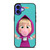 MASHA AND THE BEAR BUBBLEGUM iPhone 16 Case MASHA AND THE BEAR BUBBLEGUM iPhone 16 Case